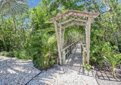 Flamingo Harbor boardwalk to canal entrance